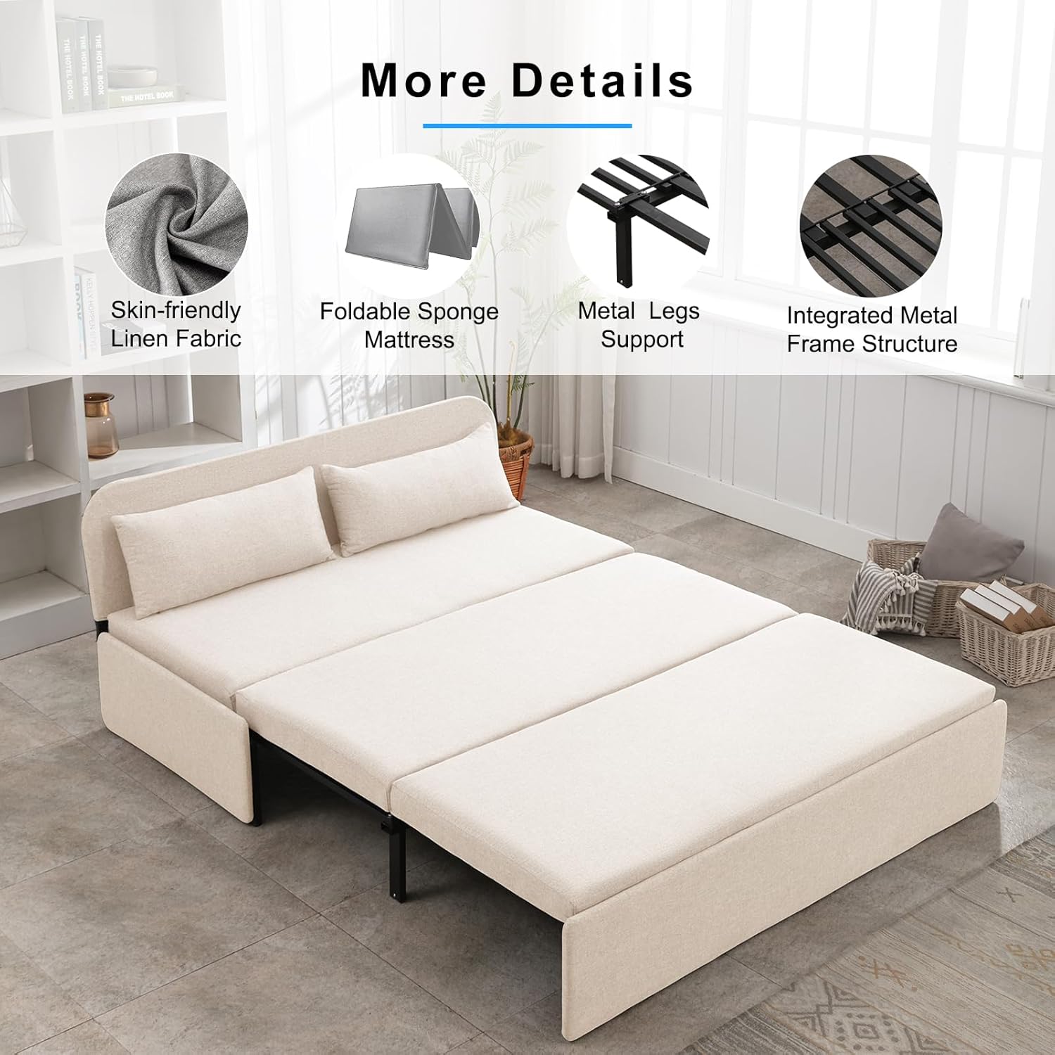 Foldable couch hotsell